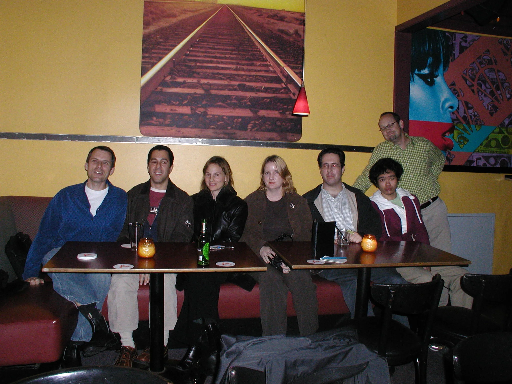 First SF New Tech meetup at Mars Bar, April 2006